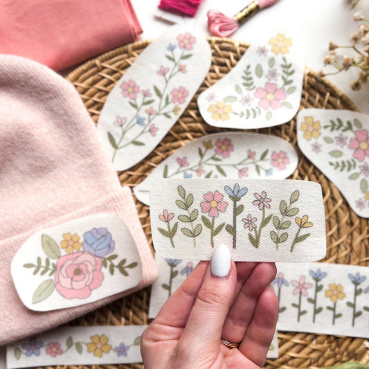 🌸Blomster Blomstermønstre Broderimønstre – Stick & Stitch for nybegynnere