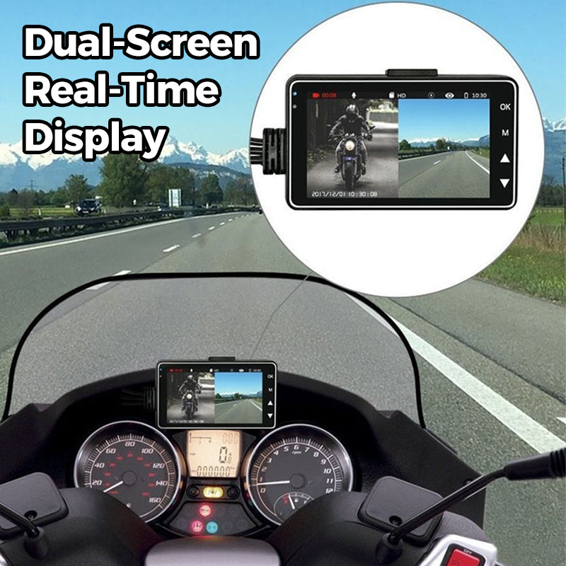 HD Waterproof Motorcycle Dash Cam