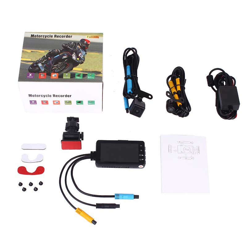 HD Waterproof Motorcycle Dash Cam