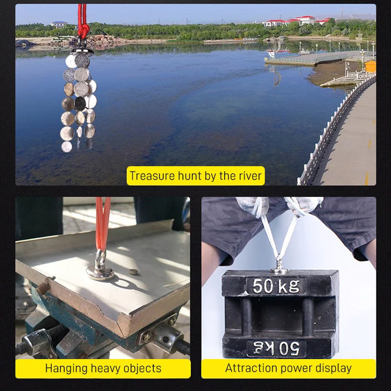 Magnetisk Bärgningsmagnet för Djupt Vatten