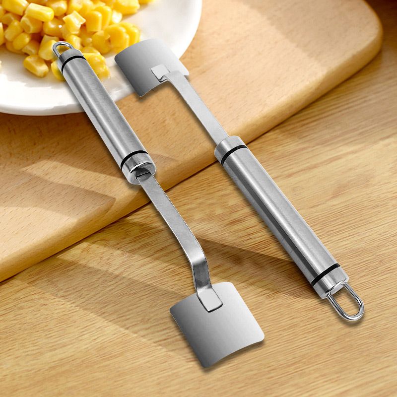 Long Handle Stainless Steel Corn Stripping Tool