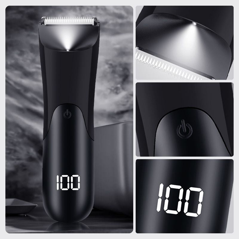 Electric Intimate Groin & Body Hair Trimmer Kit