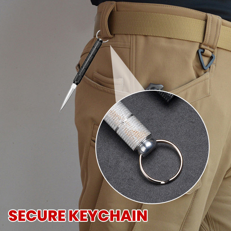 Detachable Portable Pocket Knife with Keychain