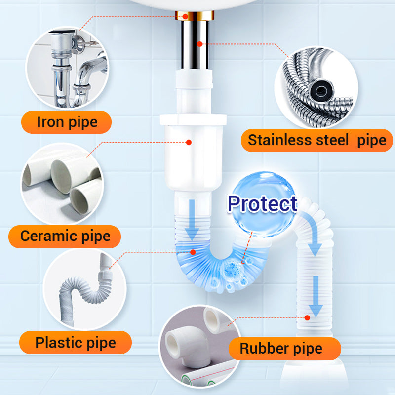 Multi-Purpose Strong Dissolving Drain Cleaner