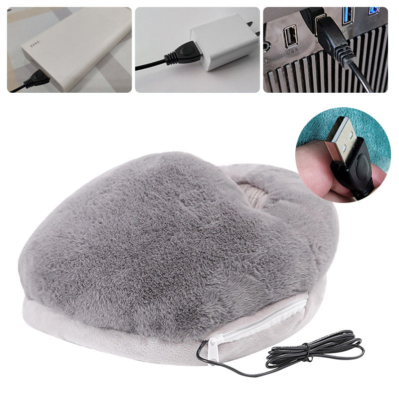 Electric Heated Plush Foot Warmer