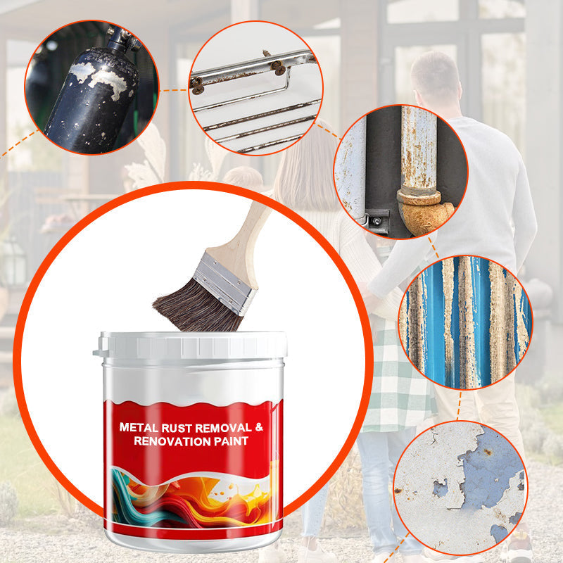 💥New Year Sale - 50% OFF🎁Metal Rust Removal & Renovation Paint