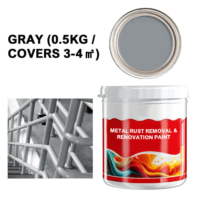 💥New Year Sale - 50% OFF🎁Metal Rust Removal & Renovation Paint