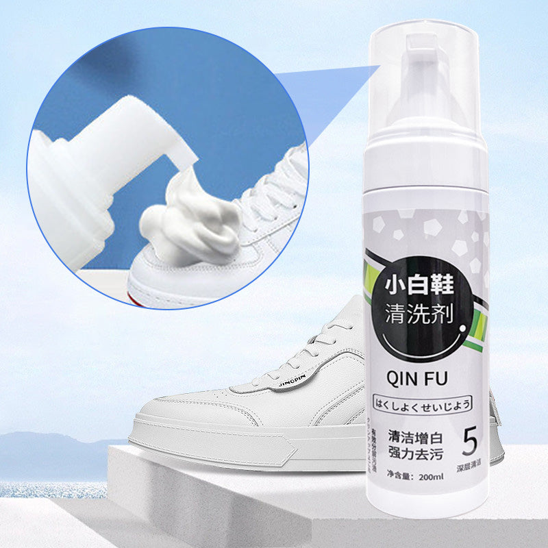 Rinse-Free White Shoes Foam Cleaner