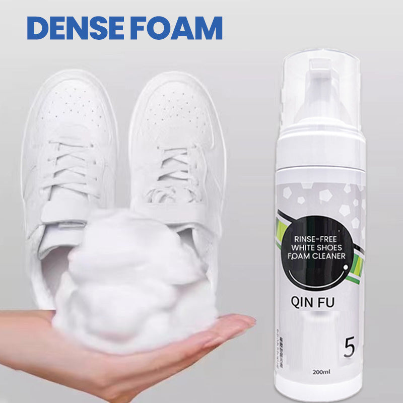 Rinse-Free White Shoes Foam Cleaner