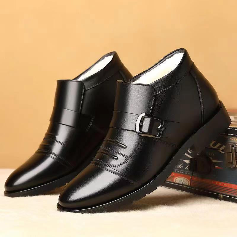 [Winter Gift] 💥GET 55% OFF💥Men's Warm Casual PU Leather Shoes