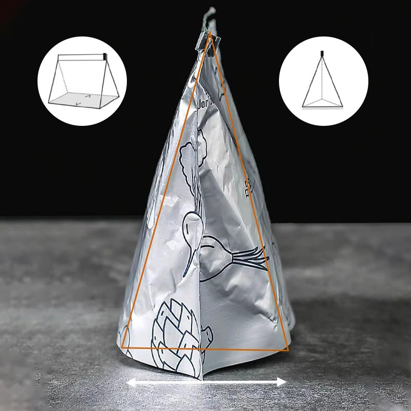 Antibakteriell oppbevaringspose i aluminiumsfolie/Gjenbrukbare, forseglede oppbevaringsposer laget av aluminiumsfolie