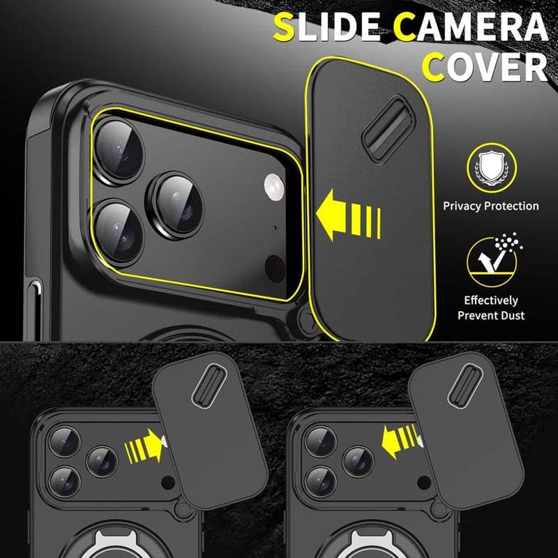 🔥 SISTE DAGS TILBUD - 50 % RABATT 🔥 Magnetisk telefondeksel med ringstativ til iPhon