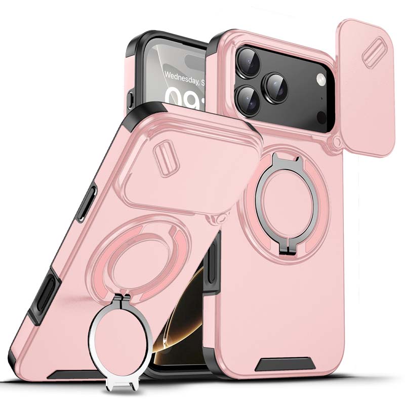 🔥 SISTE DAGS TILBUD - 50 % RABATT 🔥 Magnetisk telefondeksel med ringstativ til iPhon
