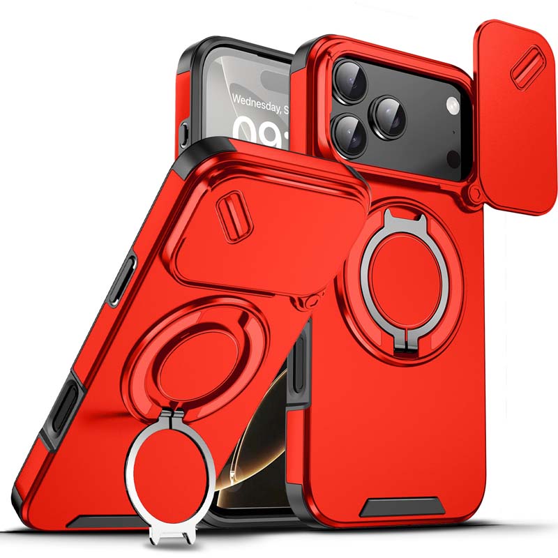 🔥 SISTE DAGS TILBUD - 50 % RABATT 🔥 Magnetisk telefondeksel med ringstativ til iPhon