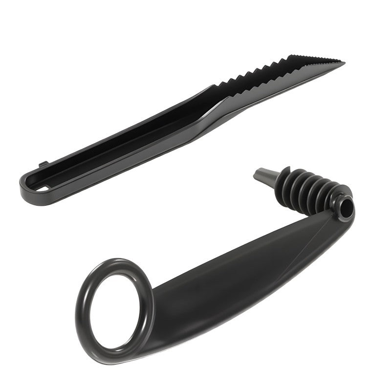 Spiral- og V-verktøyduo for fruktdekorasjonen